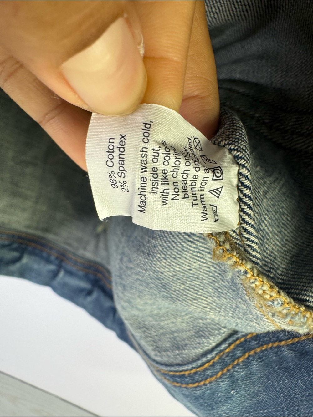 J.Crew Denim Trucker Jean Jacket size large - Picture 5 of 6